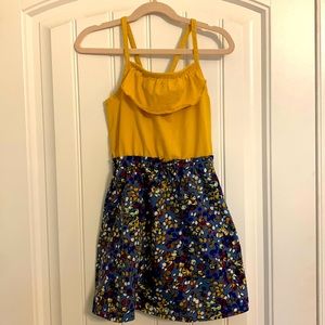 Hanna Andersson, size 120, multi color dress.